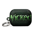 Wicked (2006 film) wordmark typography AirPods Case front view — Wandering With Pride