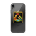 Cartoon characters destroying an ice cube labeled 'ICE' iPhone Case front view — Wandering With Pride