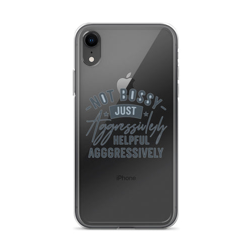 cat wearing a floral hippie hat, seated peacefully iPhone Case front view — Wandering With Pride