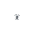 Monochromatic bearded man in flat cap Sticker front view — Wandering With Pride