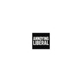 ANNOYING LIBERAL typography Sticker front view — Wandering With Pride