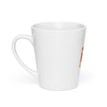 SUPPORT YOUR LOCAL LIBRARY typography Latte Mug front view — Wandering With Pride