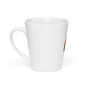 Rainbow arch with flowers and 'Equality Hurts No One' typography Latte Mug front view — Wandering With Pride