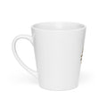 Typography with text reading 'A Darshen soul trapped in a Samuel schedule' Latte Mug front view — Wandering With Pride