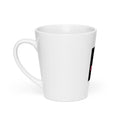 Typography: 'I DO AS DADDY SAYS' Latte Mug front view — Wandering With Pride