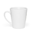 Brain with Italian flag pattern and 'Italian Brainrot' text Latte Mug front view — Wandering With Pride