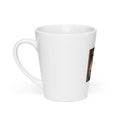 The Grinch portrait Latte Mug front view — Wandering With Pride