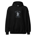 Monochromatic bearded man in flat cap Hoodie front view — Wandering With Pride