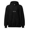 Might be wine. Might be dildos. typography Hoodie front view — Wandering With Pride