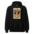 Humorous illustration of a cartoonish muscular sailor holding an anchor Hoodie front view — Wandering With Pride