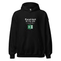 Abstract self-assessment text in sans-serif font Hoodie front view — Wandering With Pride