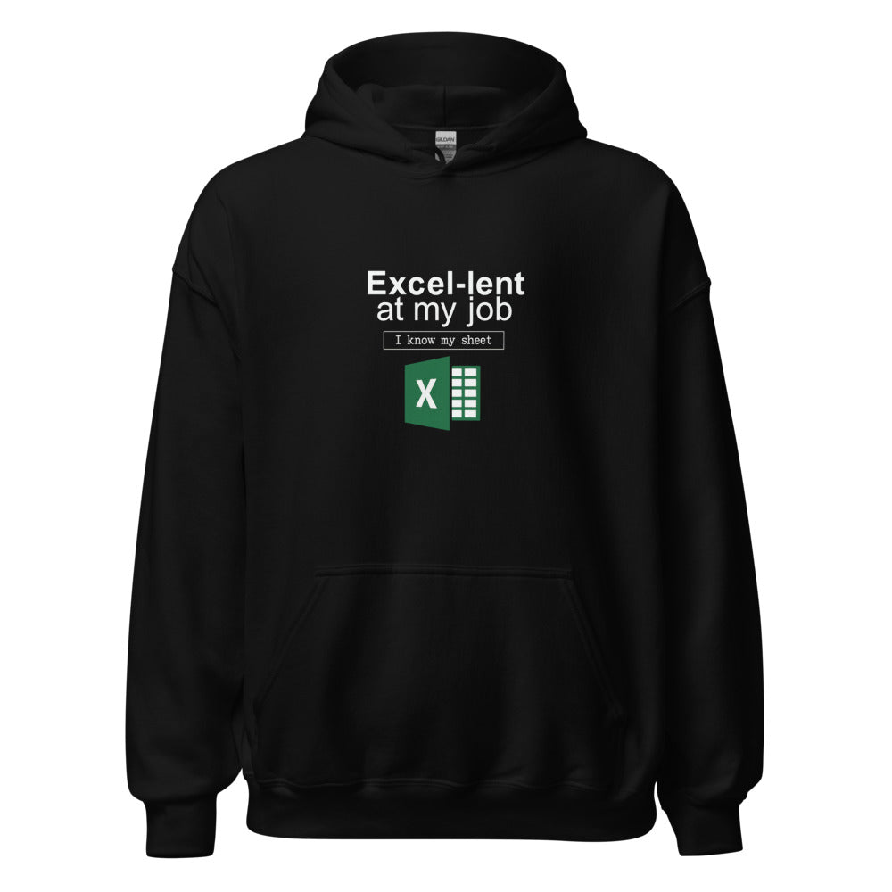 Abstract self-assessment text in sans-serif font Hoodie front view — Wandering With Pride