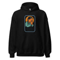 silhouetted person praying Hoodie front view — Wandering With Pride
