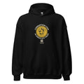Corruption Coin logo illustration Hoodie front view — Wandering With Pride