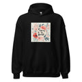 Not Aspiring To Be Humble illustration with pastel floral arrangement Hoodie front view — Wandering With Pride
