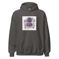 crystal ball surrounded by queer symbols and tarot cards Hoodie front view — Wandering With Pride