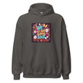 We are not going back illustration with floral elements Hoodie front view — Wandering With Pride