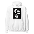 abstracted face illustration Hoodie front view — Wandering With Pride