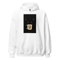 cat face illustration with 'Is he dead yet?' text Hoodie front view — Wandering With Pride