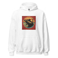 vintage-style retro-futuristic rat illustration Hoodie front view — Wandering With Pride