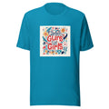 Control Guns Not Girls illustration Tee front view — Wandering With Pride