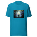 peacock illustration Tee front view — Wandering With Pride
