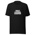 toilet with crown illustration Tee front view — Wandering With Pride