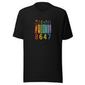 Timeline of years 2016–2061 Tee front view — Wandering With Pride