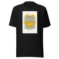 Stylized female head and leaf with NOLITE TE BASTARDES resistance code Tee front view — Wandering With Pride