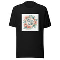Not Aspiring To Humble typography Tee front view — Wandering With Pride