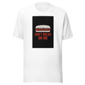cartoon sandwich with 'DON'T BREAD ON ME' text Tee front view — Wandering With Pride