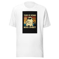 Cartoon ghost with sunglasses and hat Tee front view — Wandering With Pride