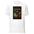 1970s Showgirl Illustration Tee front view — Wandering With Pride
