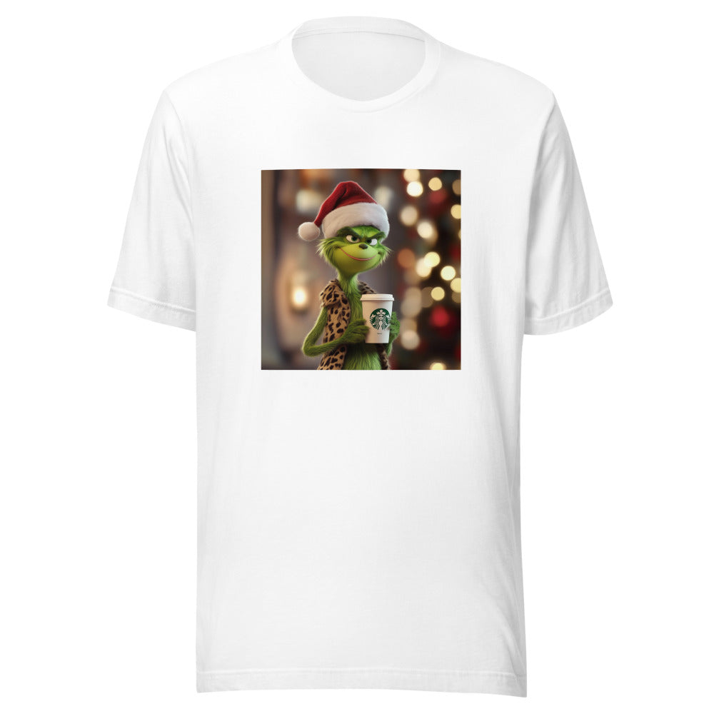 The Grinch portrait Tee front view — Wandering With Pride