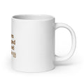 Typography with text reading 'A Darshen soul trapped in a Samuel schedule' 11oz Mug front view — Wandering With Pride